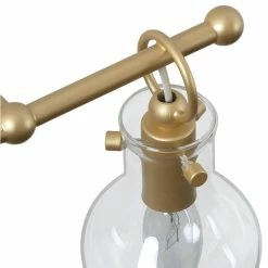 Top 10 👍 LNC Lighting LNC Modern 3-Light Matte Gold Teaedrop Shade Clear Glass Bathroom Lighting 🔔 -Progress Lighting Shop fc51121a001a4d5e 6378 w800 h800 b1 p0