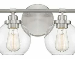 Budget ✨ Savoy House Carson 4-Light Bath Vanity Fixture, Satin Nickel 💯