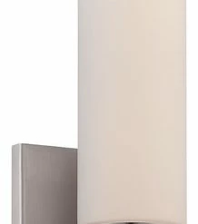 Best reviews of 💯 WAC Lighting Elementum 13" LED Wall Sconce 3000K, Brushed Nickel 🎁