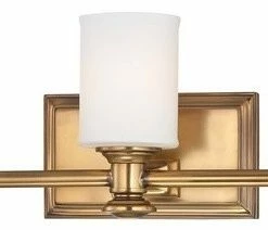 Coupon 🔔 Minka-Lavery 5173-249 3 Light Bath Harbour Point Liberty Gold 🌟