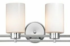 Cheapest 🎁 Destination Lighting Modern Bathroom Light With White Glass - Four Lights 👏