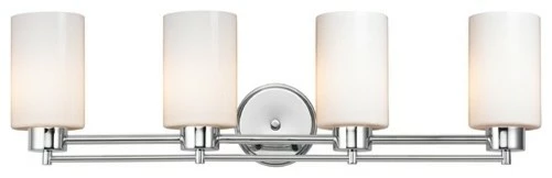 Cheapest 🎁 Destination Lighting Modern Bathroom Light With White Glass - Four Lights 👏 1 Cheapest 🎁 Destination Lighting Modern Bathroom Light With White Glass - Four Lights 👏