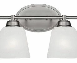 Cheapest ⌛ Millennium Lighting Incorporated 4 Light 31 In. Brushed Pewter Vanity Light ❤️