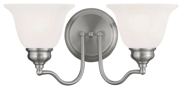 Best deal ๐งจ Livex Lighting Inc. Essex 2 Light Bathroom Vanity Light, Brushed Nickel โญ 1 Best deal ๐งจ Livex Lighting Inc. Essex 2 Light Bathroom Vanity Light, Brushed Nickel โญ