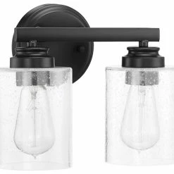 Cheapest ⭐ Craftmade Bolden 2 Light Vanity, Flat Black 🤩