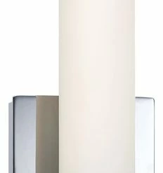 Coupon ❤️ Minka Aire George Kovacs P5040-077-L Tube LED Chrome Wall Sconce 👏