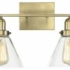 Discount 🔥 Savoy House 8-9130-2-322 Drake 2 Light Bath Bar In Warm Brass 😀