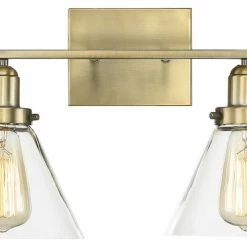 Discount 🔥 Savoy House 8-9130-2-322 Drake 2 Light Bath Bar In Warm Brass 😀