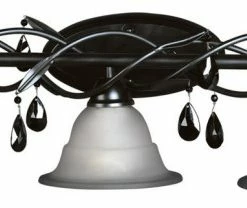 Cheapest 💯 Woodbridge Lighting Inc. Woodbridge Lighting Avigneau 3-light Steel Metal Bathroom Light In Black 🎉