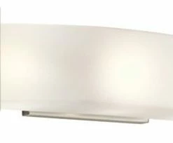 Buy 👏 Kichler Crescent View Linear Bath 24", Brushed Nickel, Etched Opal 🤩