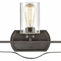 Top 10 🛒 Thomas Lighting Market Square 3 Light Bathroom Vanity Light, Oil Rubbed Bronze ⌛