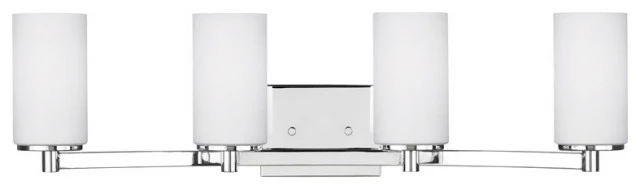 Cheap ⌛ Bowery + Grove Buffalo Gap 4 Light Bathroom Vanity Light, Chrome 🔥 1 Cheap ⌛ Bowery + Grove Buffalo Gap 4 Light Bathroom Vanity Light, Chrome 🔥