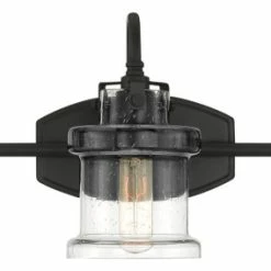 Brand new 😉 Quoizel Danbury 3-Light Bath Vanity, Earth Black 👍