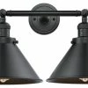 Flash Sale 🔔 Innovations Lighting Briarcliff 2-Light Bath Fixture, Matte Black ⭐
