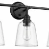 Hot Sale 🧨 Vivio Lighting MILLA 3, Light Matte Black Vanity Fixture 😍