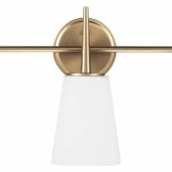 Outlet 👍 Sea Gull Lighting 4440403-848 Driscoll - Three Light Bath Vanity 🤩